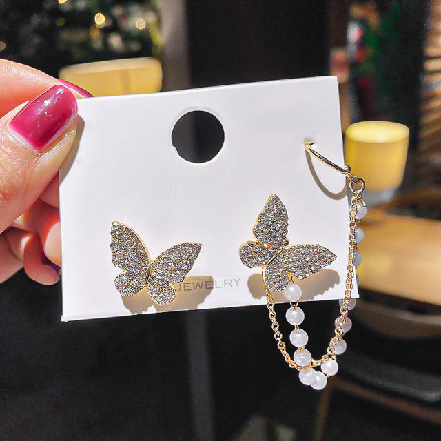 1PC New Fashion Gold Color Moon Star Clip Earrings Ear Cuff